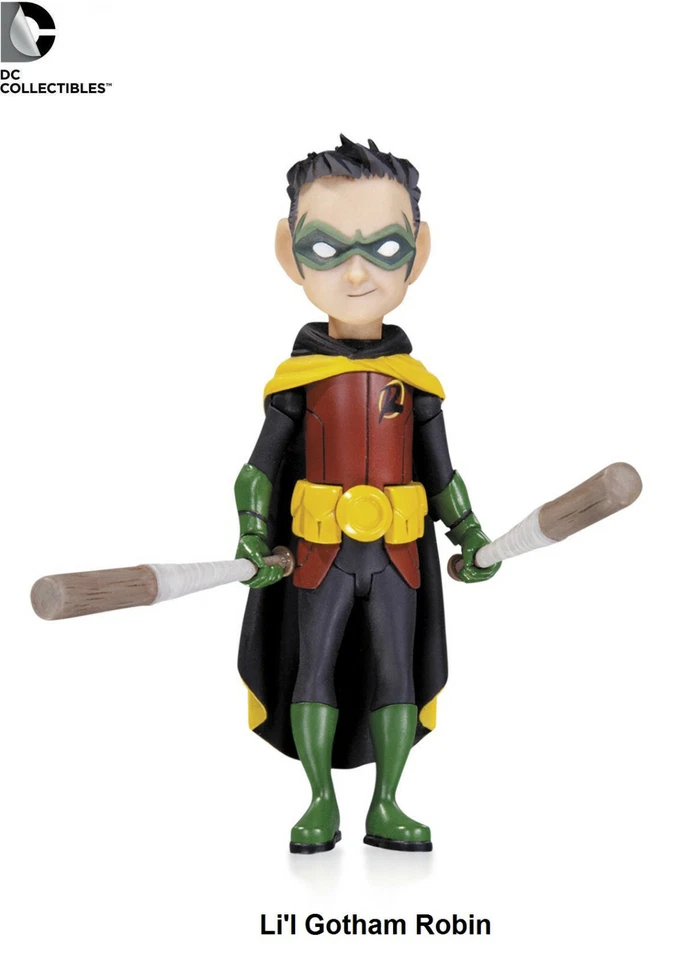 Figura DC Comics Batman Li'l Gotham Robin Foto 1 de 1