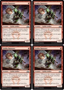 MTG - 4x GOBLIN BANNERET - Guilds of Ravnica (U) - Picture 1 of 1