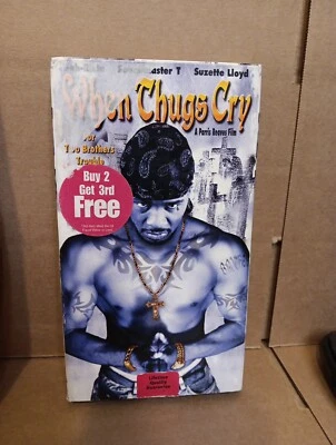 When Thugs Cry VHS  2003 Rap Jah-Rista Soundmaster T Suzette Lloyd Hip Hop Teste - Image 1 of 4