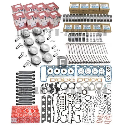 Engine Overhaul Rebuilding Pistons Gasket Bearings Kit For VW Audi A8 Q7 S5 4.2L - Image 1 of 4