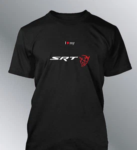 Tee shirt personnalise Challenger SRT Demon S M L XL XXL homme muscle car - Picture 1 of 6