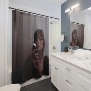 Inspired Taylor Swift Print Art Shower Curtain | Unique and Stylish - Picture 1 of 3