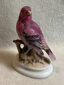 Vintage Lefton Hand-painted House Finch Bird Figurine - Picture 1 of 7
