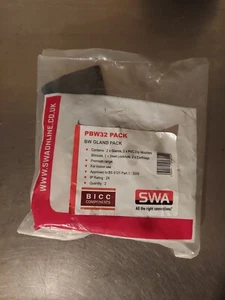 1x New SWA PBW32 PACK Gland Kit. 2x Shrouds, Glands, Lockouts, Earthtags. - Picture 1 of 2