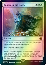 Vanquish the Horde FOIL, Innistrad: Midnight Hunt, NM/M PREORDER