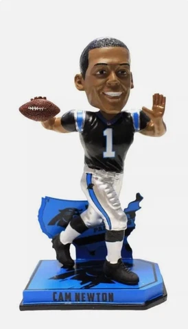 Cam Newton Carolina Panthers  Bobblehead NFL New in Box! Cover