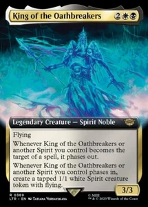 1x - King of the Oathbreakers - (Extended Art) - Herr der Ringe - NM MTG - Bild 1 von 1