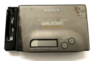 SONY WM-F701C walkman radio cassette player Made in Japan Reverse Dolby Bad cond