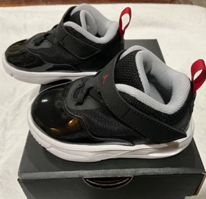 New Nike Air Jordan Stay Loyal 3 TD Black Sneaker Shoe Toddler Size 5c - Picture 1 of 6