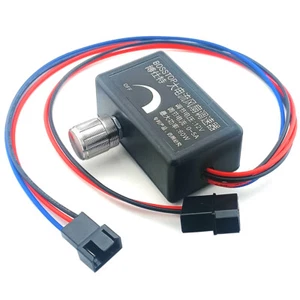 PC Case CPU Fan Speed Controller 3pin 4pin PWM Cooler 12V 5A 60W Switch Adapter - Picture 1 of 8