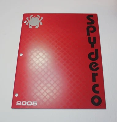 NEW Unused Spyderco 2005 Dealer Catalog