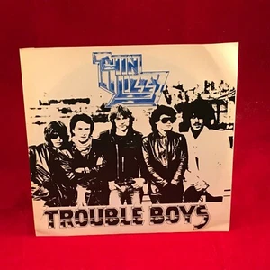 THIN LIZZY Trouble Boys 1981 UK 7" vinyl single Phonogram record original - Picture 1 of 3