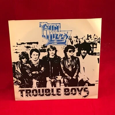 THIN LIZZY Trouble Boys 1981 UK 7" vinyl single Phonogram record original - Image 1 of 3