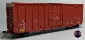 PRAIRIE SHADOWS HO Trinity 6235 50' Boxcar LRS Marrone Patch 2010+ - Foto 1 di 1