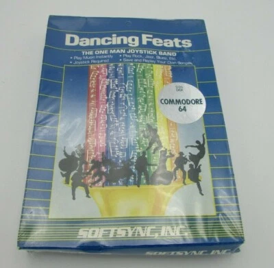 Dancing Feats Comodore 64 SoftSync, Inc. (J-1) - Image 1 of 2