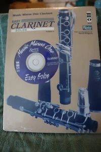 Clarinet & CD: Music Minus One Easy Clarinet Solos, Vol. II - New - Picture 1 of 2
