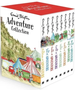 Enid blyton Adventure Collection Series Kids Best Loved Children Books Box Set - Picture 1 of 1