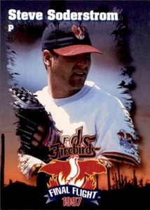 1997 Phoenix Firebirds Team Issue 23 Steve Soderstrom Turlock California CA Card - Picture 1 of 1