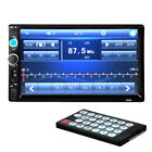 fr 7" HD 2Din dans dash-Autoradio TFT tactile écran kit mains libres Blueto