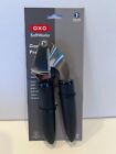 OXO SoftWorks Soft-Handled Garlic Press Stainless Steel New Large Capacity