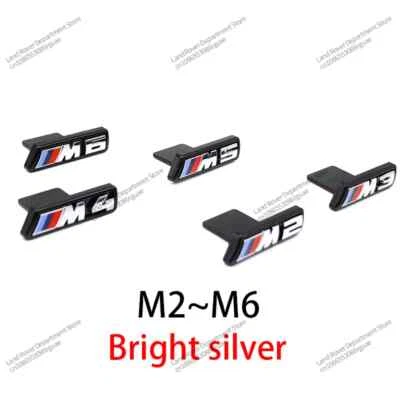 Calcomanías emblema parrilla delantera estilo coche para BMW M Power M2 M3 M4 M5 M6 G80 G82 X5 Foto 1 de 4