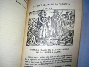 1973 ALCHEMY OCCULT PHILOSOPHER´S STONE TWELVE KEYS  PARACELSUS  - SPANISH - Picture 1 of 21