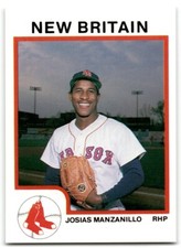 1987 ProCards Josias Manzanillo New Britain Red Sox #783