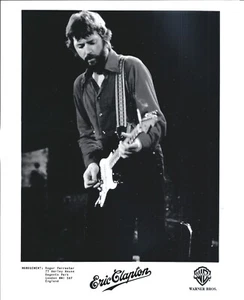 Eric Clapton Pressemappe, 1983, CLASSIC official 8x10 photo! Geld und Zigaretten - Bild 1 von 2