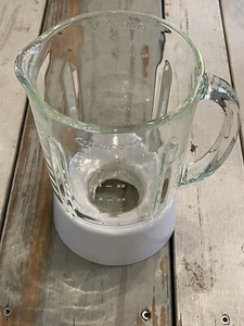 Cuisinart Blender SPB-6 White 6 Cup 48 oz Glass Pitcher Jar (ONLY) No Cracks EUC - Picture 1 of 7