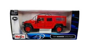 Maisto Special Edition 1:27 Hummer 4-Türer Wagon (rot) - Bild 1 von 1