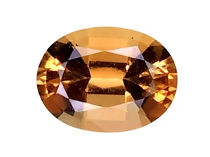 1.15cts Brown natural scapolite oval cut loose gemstones "see video" - Bild 1 von 3