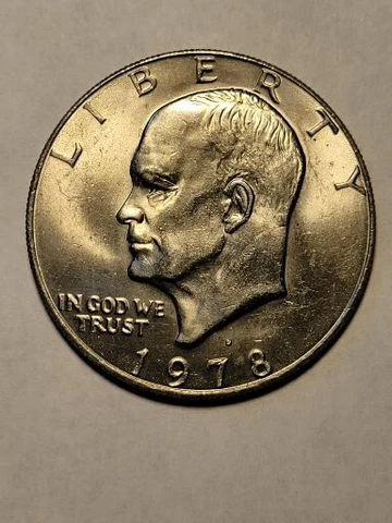 1978D Eisenhower dollar Cover