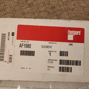 AF1980 Fleetguard Air Filter Element - Bild 1 von 3