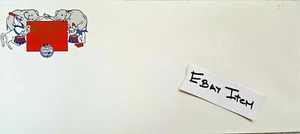 Color Circus envelope Ringling Bros Barnum & Bailey The Greatest Show on Earth - Picture 1 of 2