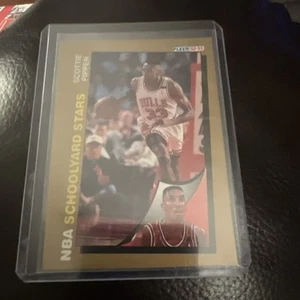 Scottie Pippen #260 - 1992-93 Fleer Schoolyard Stars Chicago Bulls - Picture 1 of 2