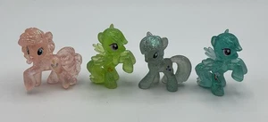 My Little Pony Blind Bag Mini Figur 4 Stück GLITZER Transparent Transluzent 2" - Bild 1 von 2
