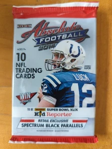 RARE 2014 Panini Absolute Football Factory sealed GUARANTEED AUTO/RELIC HOT Pack - Picture 1 of 2