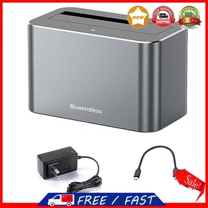 Hard Drive Dock SAS/SATA Hard Drive Enclosure for 2.5/3.5 in SATA/SAS HDD SSD - Afbeelding 1 van 11