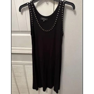 Women’s Solid Black Embellished Karen Kane Dress Size Small - Picture 1 of 2