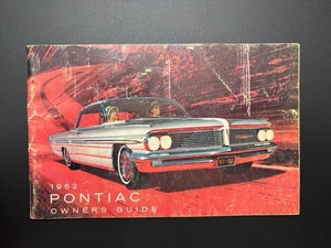 1962 Pontiac Owners Manual for BONNEVILLE Grand Prix Catalina StarChief ORIGINAL - Picture 1 of 4