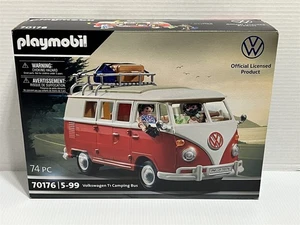 Playmobil 70176 Volkswagen T1 Camping Bus Motorhome Toy Model VW Official (NEW) - Picture 1 of 5
