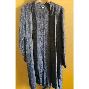 Spolverino aperto misto lana Eileen Fisher perfette condizioni piccolo ottimo A114 - Foto 1 di 8