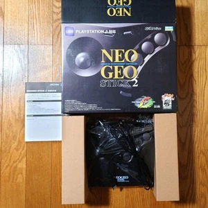 SNK NEO GEO STICK 2 USB Connection With Box & Manual Tested Used Good Condition - Picture 1 of 12