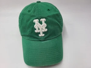 New York Mets St Patricks Day Shamrock Twins Enterprise Franchise Fit L Hat Cap - Picture 1 of 13