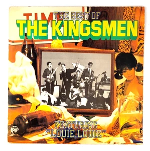 The Best Of The Kingsmen, Rhino Records Vinyl LP (NM) cover VG+ / LOUIE LOUIE - Picture 1 of 8