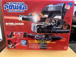 Mattel Captain Power Interlocker completo di contenuto sigillato nella scatola - Foto 1 di 5