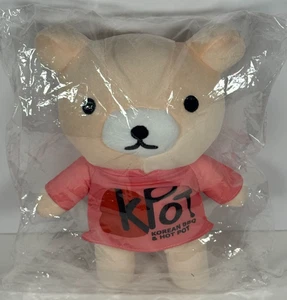 KPot Plush Bear Korean BBQ & Hot Pot Restaurant Stuffed Animal Plush 11" - NEW - Picture 1 of 9