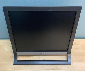 Sony SDM-HS75/B 17" LCD Monitor Black 1272 - Picture 1 of 6