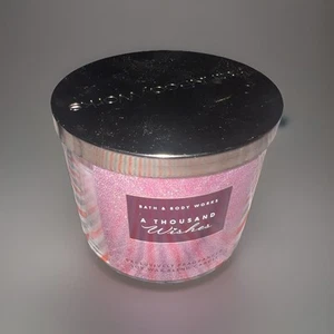 BATH & BODY WORKS 3-WICK CANDLE 14.5 OZ A Thousand Wishes (see description) - Picture 1 of 4