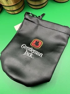 Jack Daniels Black Gentleman Jack Decanter Leather Bottle Pouch Red Horse 🦬 - Picture 1 of 5